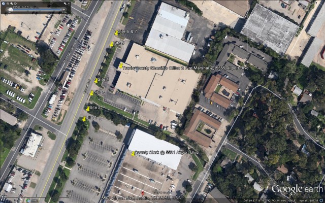 Site Map - Closeup