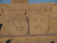 Highlight for Album: Sand Castles - Port Aransas - April 2006